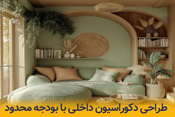 طراحی دکوراسیون با بودجه محدود